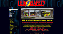 Desktop Screenshot of ledandsafety.com